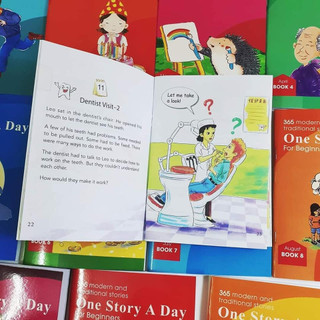 One story a day level 1-2-3- 12 cuốn (Có file nghe)