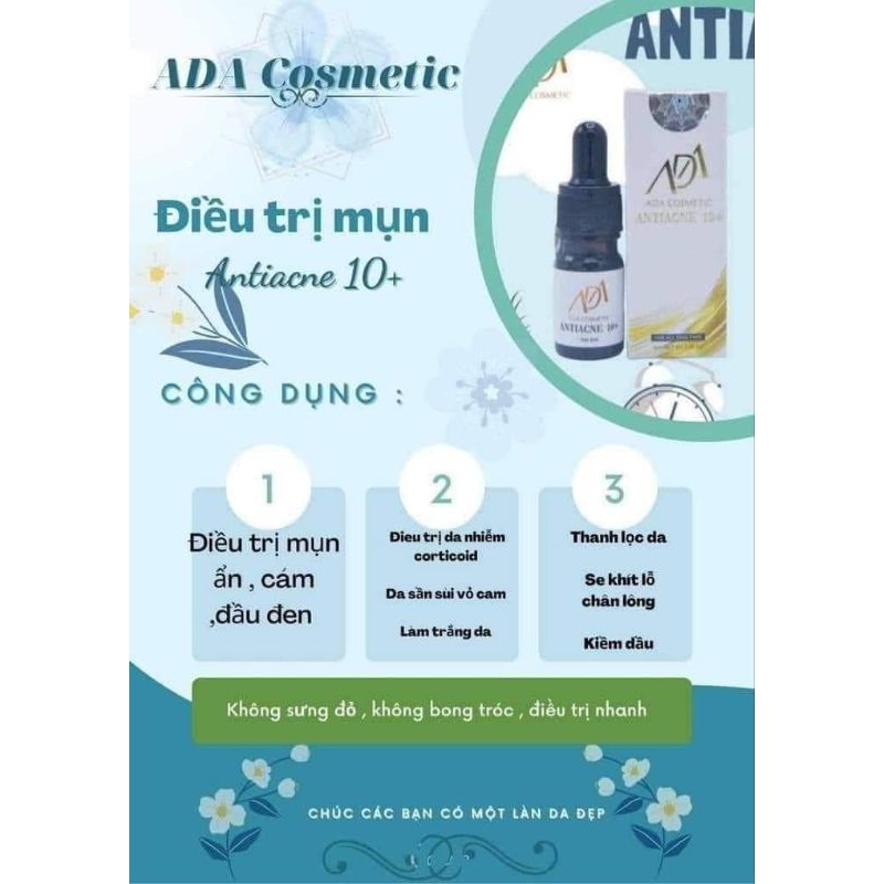Serum Mụn 10+ Ada Group 5ml