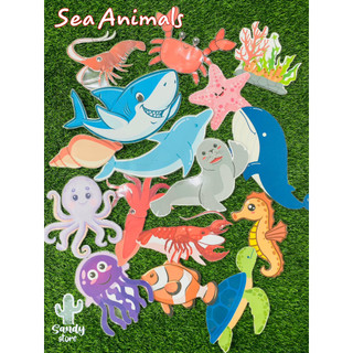Học liệu Sinh Vật Biển Sea Animals