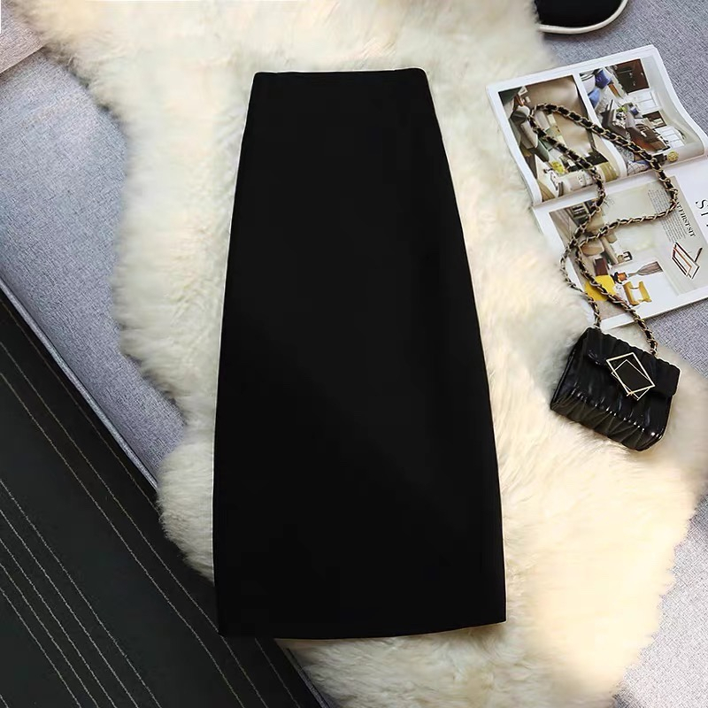 Chân Váy Dáng A Sẻ Sau Dài 70cm Chất Vải Tuyết Mưa Cao Cấp Dày Mịn Không Nhăn HT099 | BigBuy360 - bigbuy360.vn