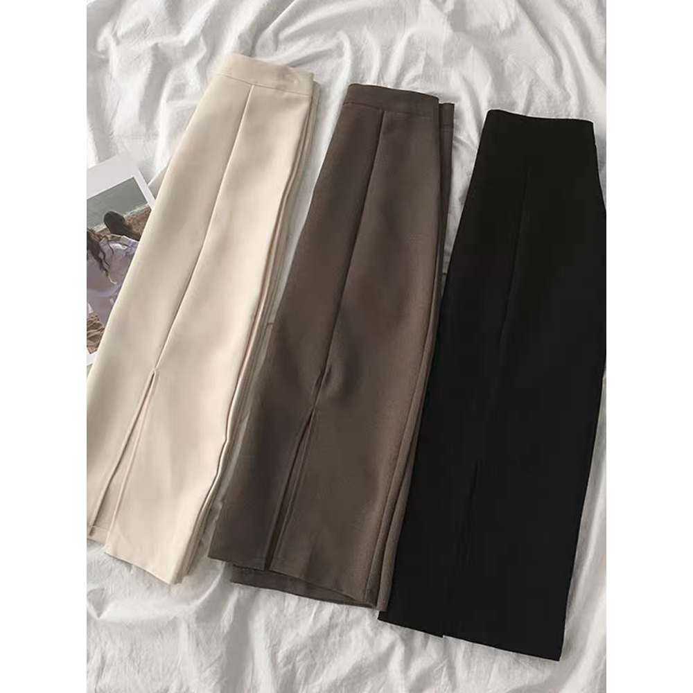 Chân Váy Dáng A Sẻ Sau Dài 70cm Chất Vải Tuyết Mưa Cao Cấp Dày Mịn Không Nhăn HT099 | BigBuy360 - bigbuy360.vn