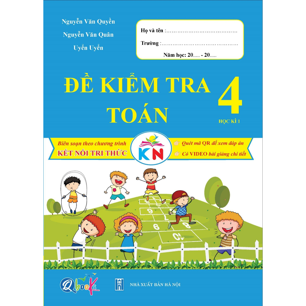 Sách - Combo Đề Kiểm Tra Toán + Tiếng Việt Lớp 4 Học Kì 1 - Kết Nối Tri Thức (Bộ 2 Cuốn)