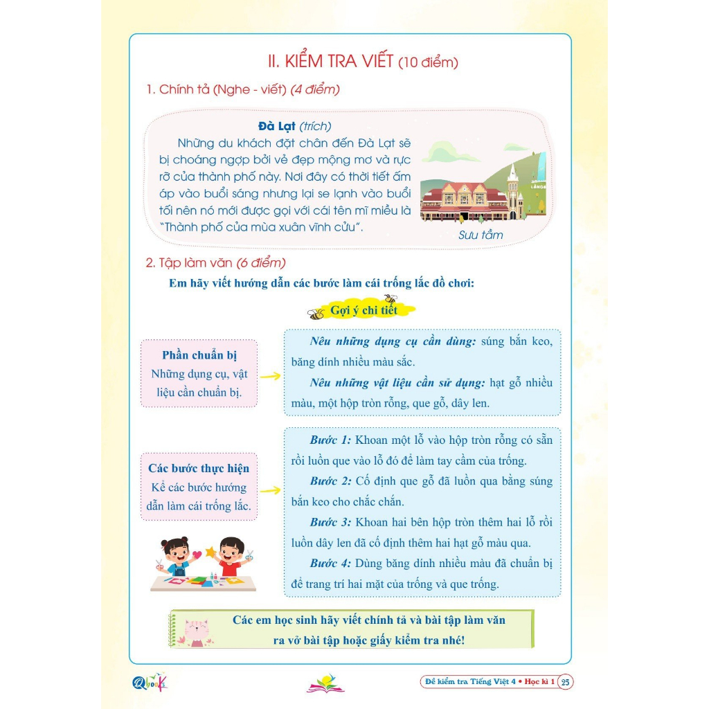 Sách - Đề Kiểm Tra Tiếng Việt Lớp 4 Học Kì 1 - Kết Nối Tri Thức