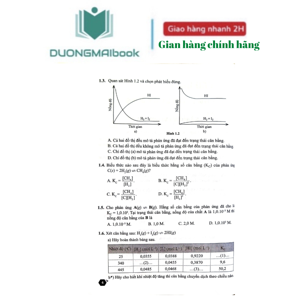 Sách - Bài tập Hóa học 11 Cánh Diều