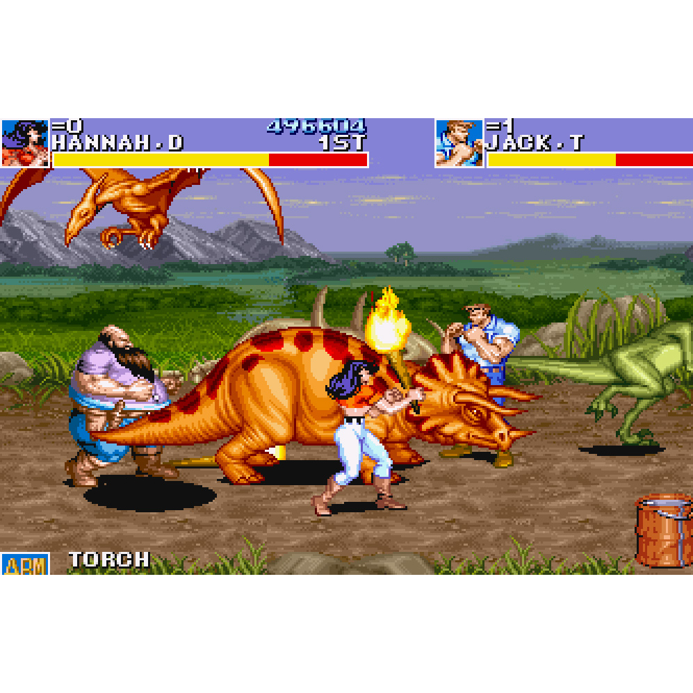 Đĩa game PS2, Game  Cadillacs and Dinosaurs