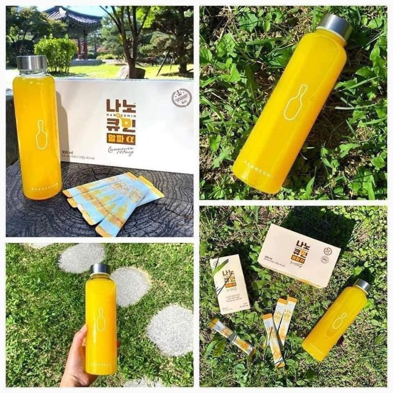 Tinh nghệ Nano Cucurmin Hàng Air Hàn Quốc, Chính Hãng/1 hộp 30 gói