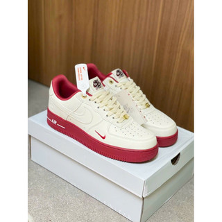 Giày_Nike Air Force 1 Trắng đế đỏ Cao Cấp Bản Classic Full Size Nam Nữ Hot Trend Full Box BILL