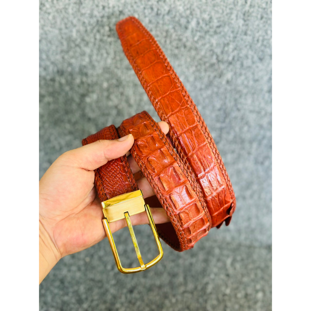 Thắt lưng nam  da cá sấu thật cao cấp. BH 99 năm