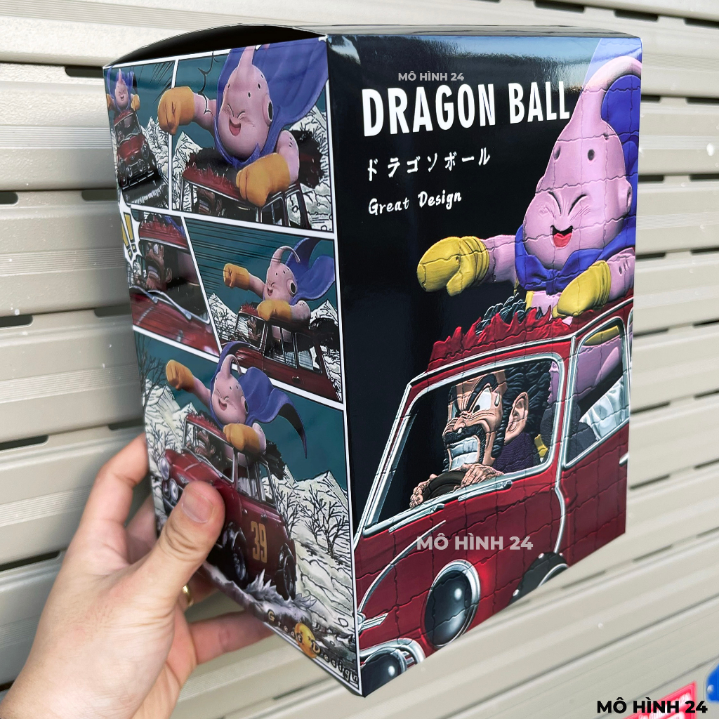 Mô hình đồ chơi nhân vật Buu oto B-six studio figure dragon ball majin bư đi oto cùng satan dragonball buu béo đi oto