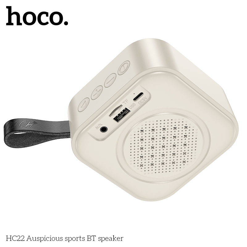 Loa Bluetooth đa năng Hoco HC22 Auspicious sports Wireless V5.2, pin 4H - Nhất Tín Computer