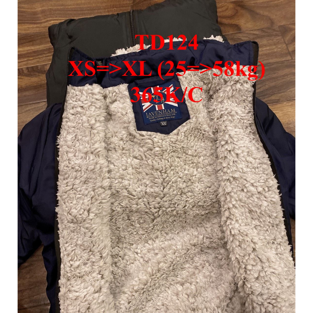 * Mã TD124: Áo khoác gió lót lông cừu Unisex hàng VNXK.