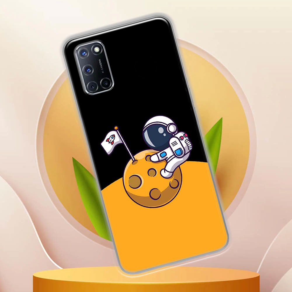 Ốp lưng Oppo A31, A52, A91, A92 in hình BST Phi hành gia