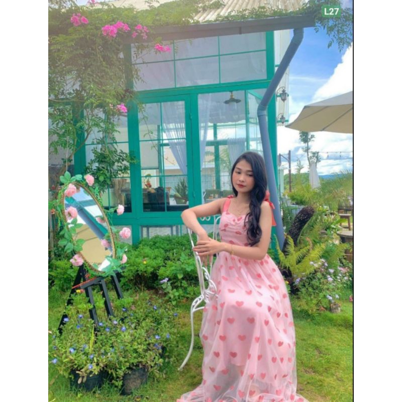 Đầm tiểu thư mua chọn trên live