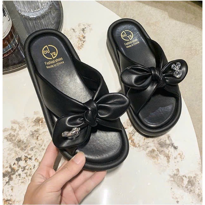 Dép thắt nơ siêu xinh