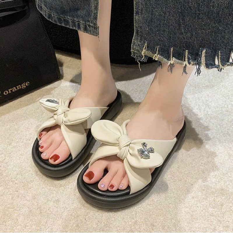 Dép thắt nơ siêu xinh