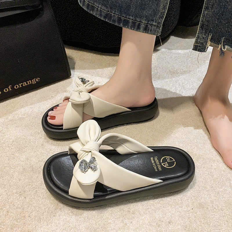 Dép thắt nơ siêu xinh