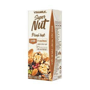 Lốc 4 hộp Sữa 9 loại hạt Vinamilk Super Nut 180ml