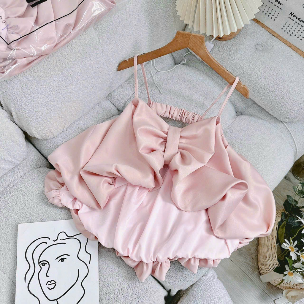 Áo Dây Nơ Tùng Bí