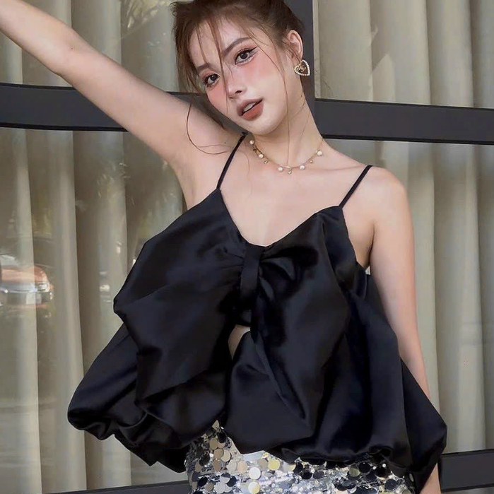 Áo Dây Nơ Tùng Bí