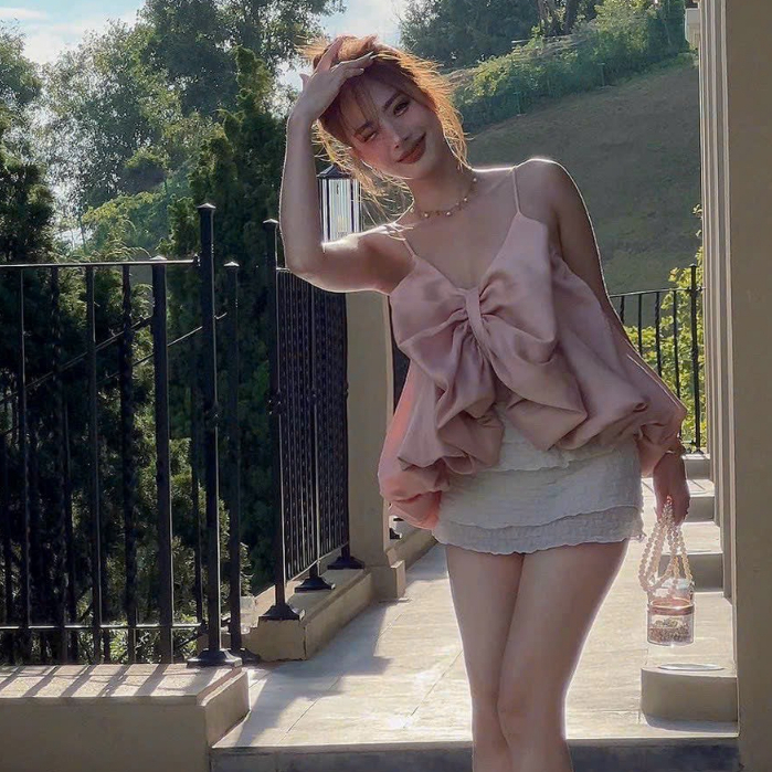 Áo Dây Nơ Tùng Bí