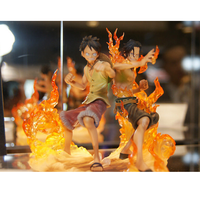 Mô hình One Piece chính hãng - DX BrotherHood - Portgas D. Ace & Monkey D. Luffy