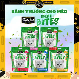 Snack Bánh Thưởng Breath Bites Sạch Răng Thơm Miệng Kit Cat KitCat