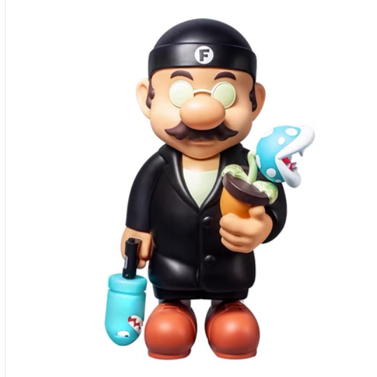 Tượng trang trí mô hình Mario nhựa PVC siêu ấn tượng