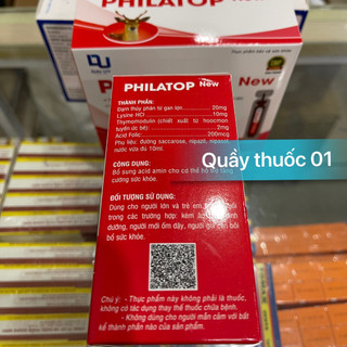 Philatop ống nhựa Đại Uy (hộp 20 ống)