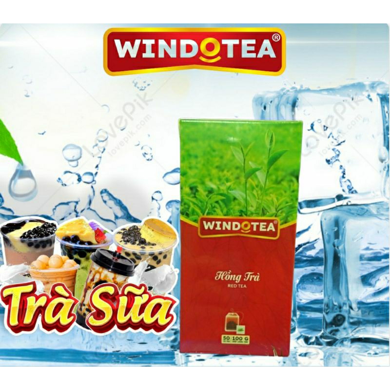 Hồng Trà Túi Lọc WINDOTEA (50 túi lọc × 2g)