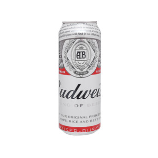 Thùng 12 lon bia Budweiser 500ml