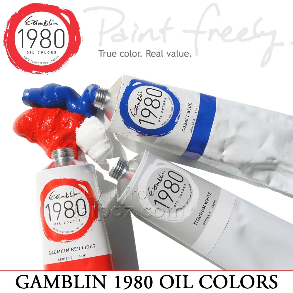 - Sơn dầu Gamblin 1980, tuýp màu lẻ - Earth tone