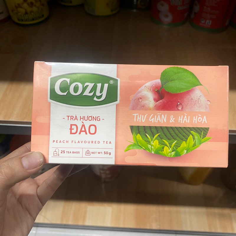 Trà Cozy Túi Lọc Có Đủ Hương Hộp 50g