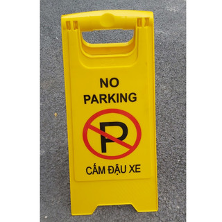 Biển cảnh báo chữ A cấm đậu xe No Parking
