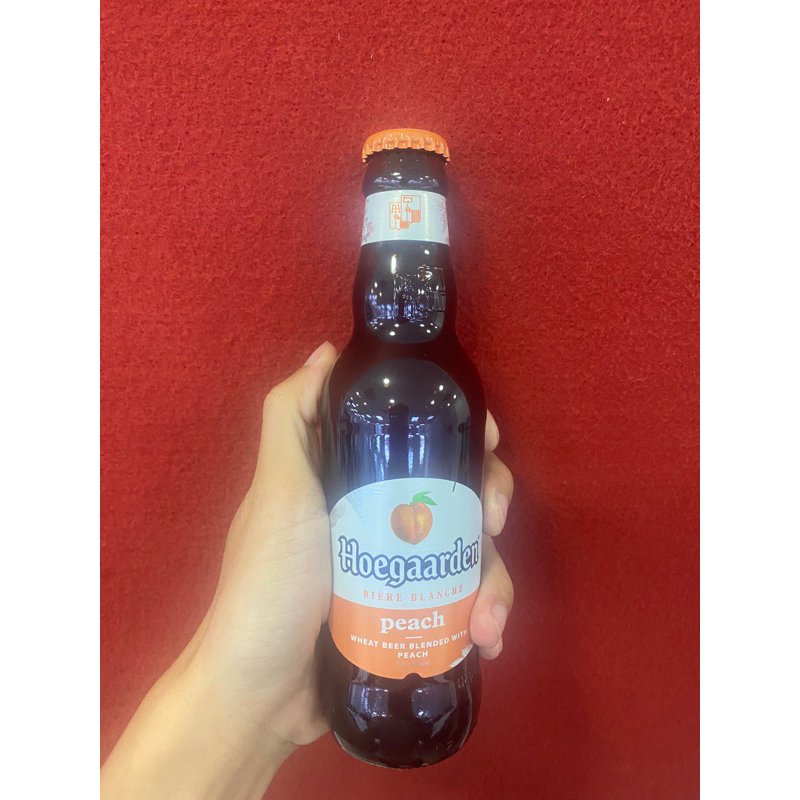 Bia Hoegaarden Peach chai