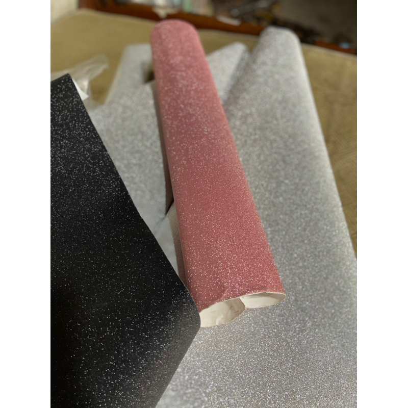 DECAL GIẤY KIM TUYẾN LẤP LÁNH CAO CẤP .50x20cm