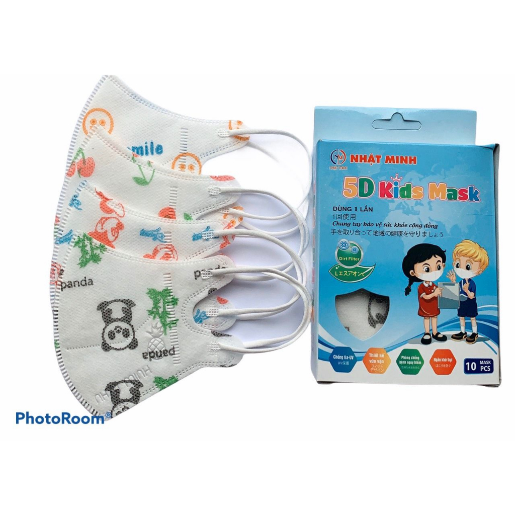Khẩu trang 5D mask Phượng Cát CHO BÉ - 100chiếc GG