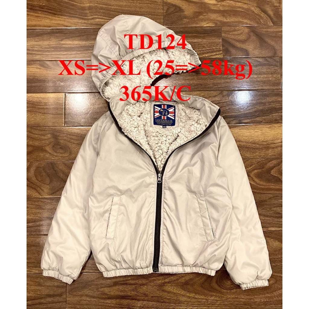 * Mã TD124: Áo khoác gió lót lông cừu Unisex hàng VNXK.