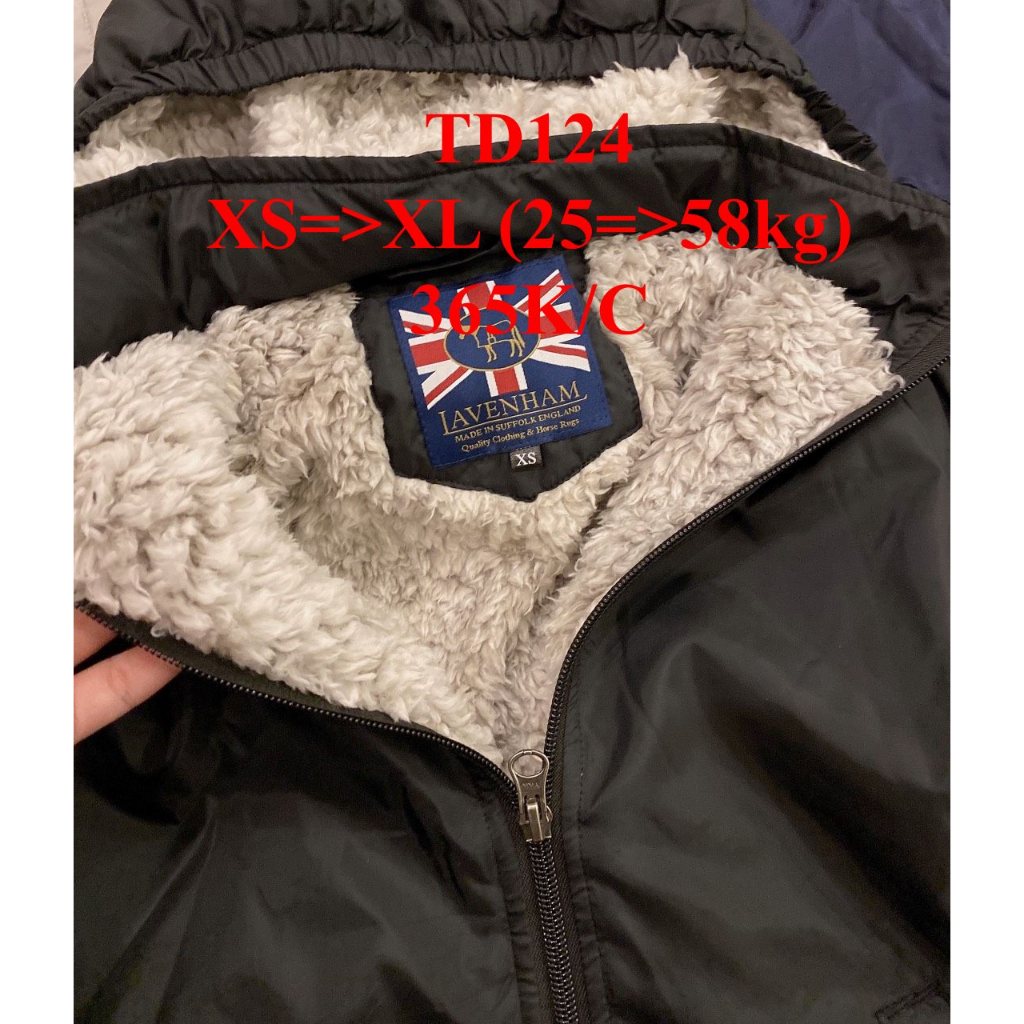 * Mã TD124: Áo khoác gió lót lông cừu Unisex hàng VNXK.