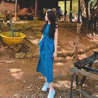 Đầm nữ kiểu dáng dài T19
