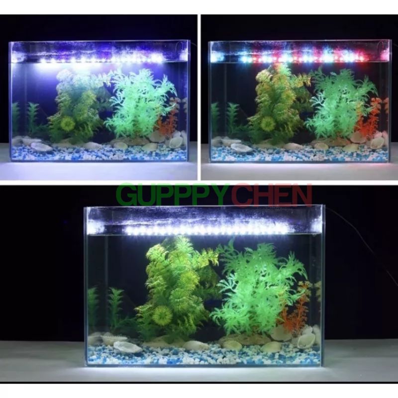 Đèn led dài đổi màu cho hồ cá kích thước từ 60-120cm