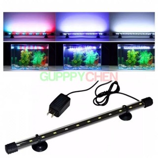 Đèn led dài đổi màu cho hồ cá nhiều kích thước từ 30-50cm