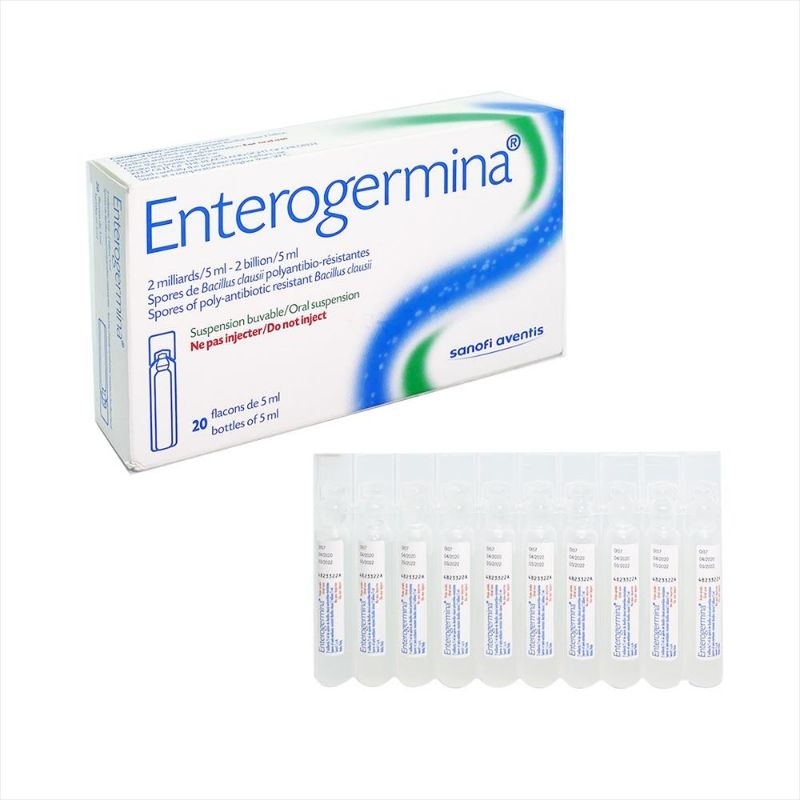 Men tiêu hoá Enterogermina: 20 ống
