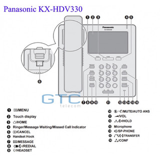 ĐIỆN THOẠI IP PANASONIC KX HDV330 CŨ