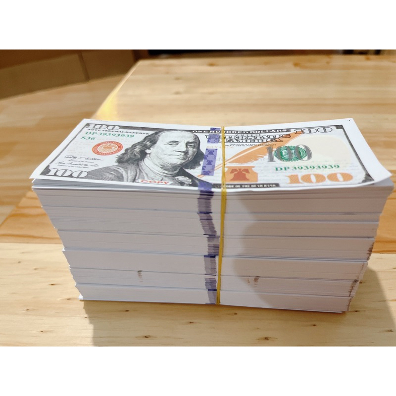 1 XẤP 1000 TỜ ĐÔ MỸ VÀNG MÃ LOẠI 1