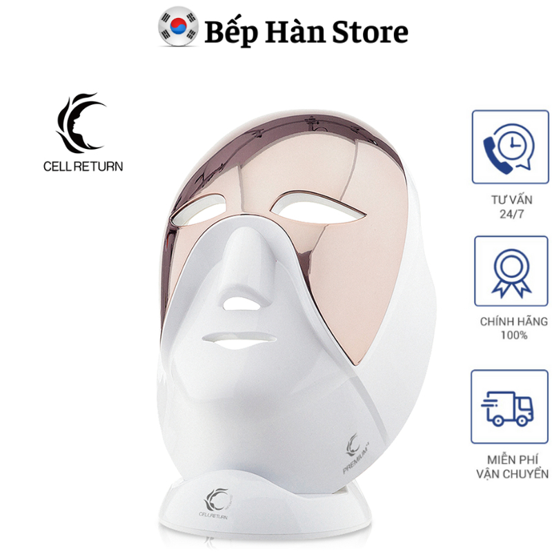 Mặt Nạ Cellreturn Led Mask 1026 Đèn Led, Giúp Trẻ Hóa Da, Nhập Hàn Quốc, BH 12 Tháng