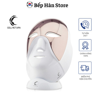 Mặt nạ cellreturn led mask 1026 đèn led, giúp trẻ hóa da, nhập hàn quốc, bh 12 tháng
