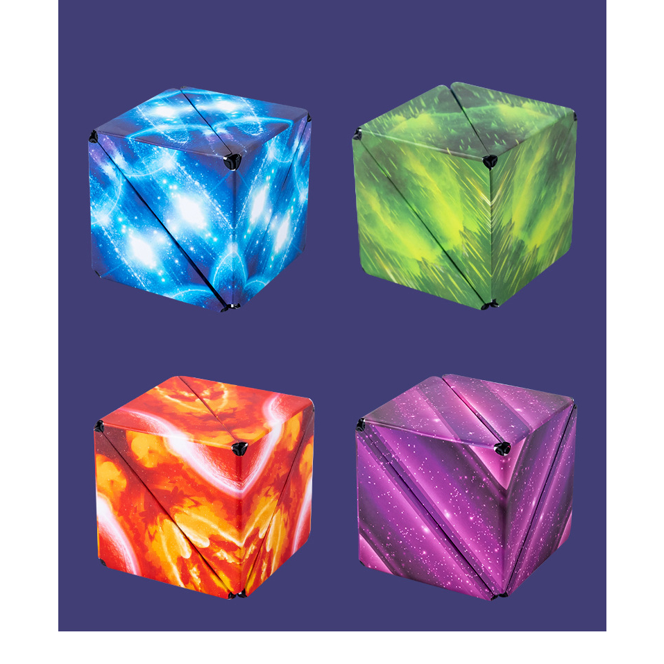 Khối Rubik 3D Từ Tính Nam Châm Có Thể Biến 72 Hình Dạng Thú Vị Cho Bé