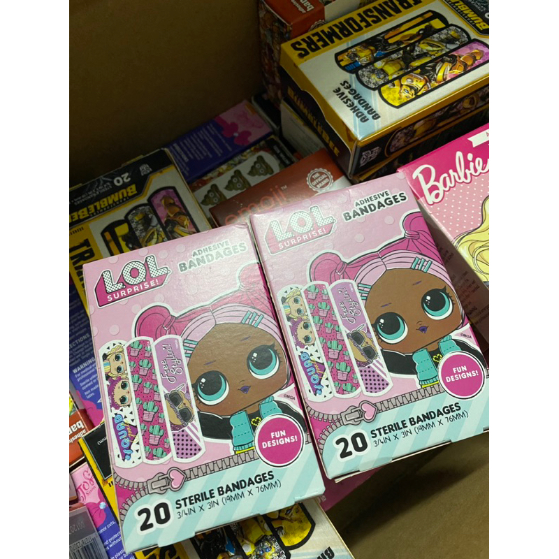 Băng keo y tế cá nhân 20 miếng Hoạt hình Mỹ