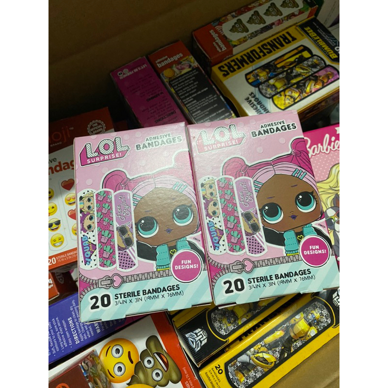 Băng keo y tế cá nhân 20 miếng Hoạt hình Mỹ