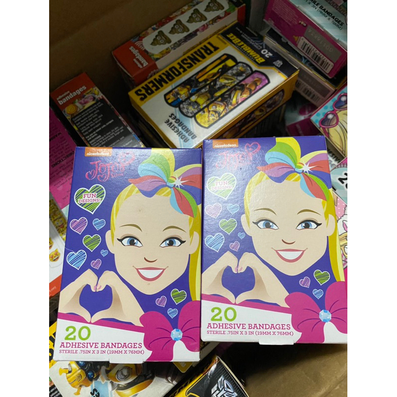 Băng keo y tế cá nhân 20 miếng Hoạt hình Mỹ